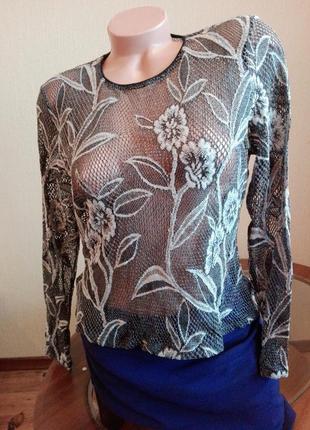 Ажурная кофточка