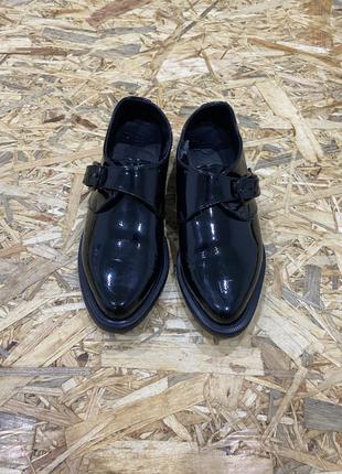 Жіночі шкіряні туфлі dr.martens miller2 фото