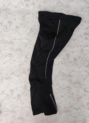 Велоштаны softshell с памперсом crane германия, вело лосины