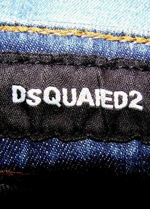 Джинси dsquared2 зі шкіряним ременем і наручниками (р.27)5 фото