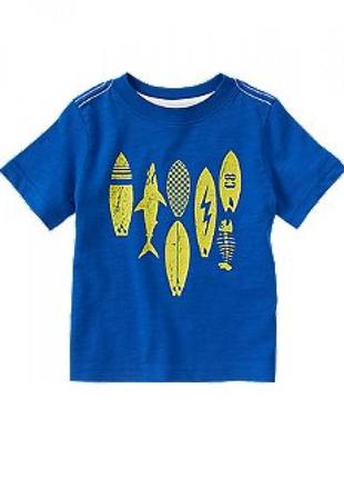Футболка "серфінг", розмір 12-18 міс.