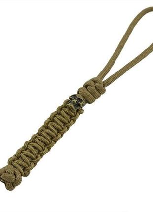 Темляк loopy snake 2 skull coyote