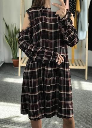 Красивое платье в клетку next 38-40