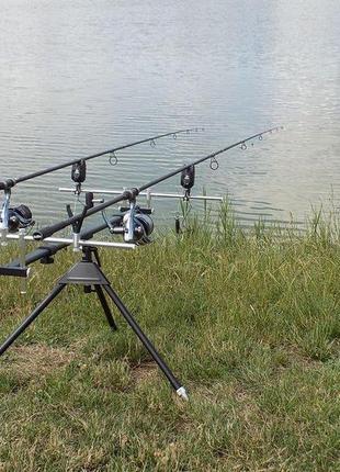 Підставка rod pod carp expert stabil deluxe, 4 вудилища3 фото