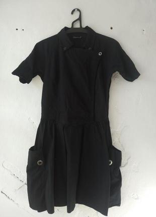 Черное женское платье от colin's размер s