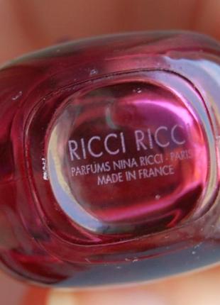 Парфюмированная вода ricci ricci от nina ricci4 фото