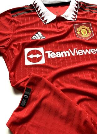 Домашняя игровая футболка manchester united 22/2 фото