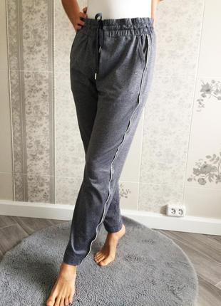 Женские   серые  спортивные лосины   canyon