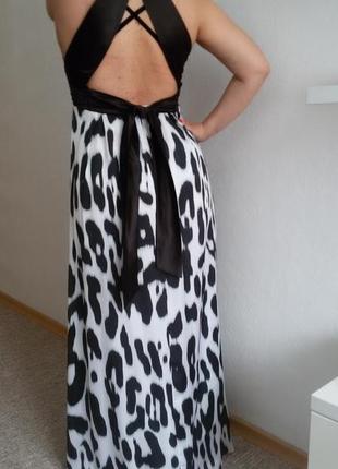 Актуальный леопардовый принт!вечернее  брэндовое платье seam7 фото