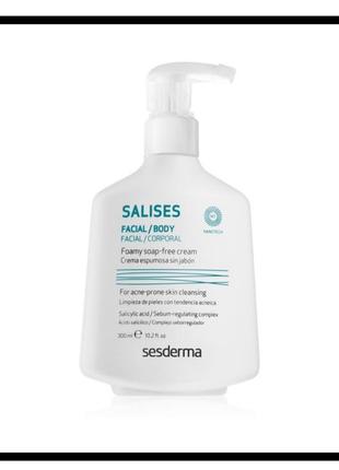 Sesderma salises гель вмивання для обличчя та тіла проти акне