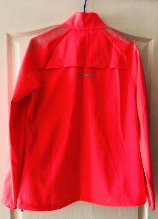 Женская спортивная куртка софтшел asics оригинал по типу puma nike5 фото