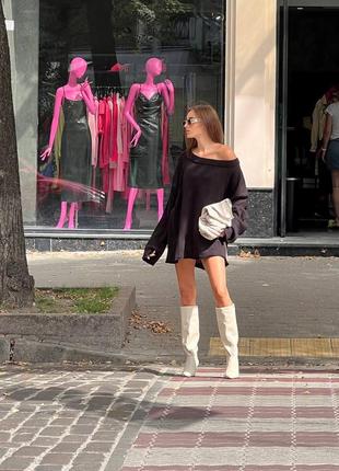 Светр арт. 0474, чорний