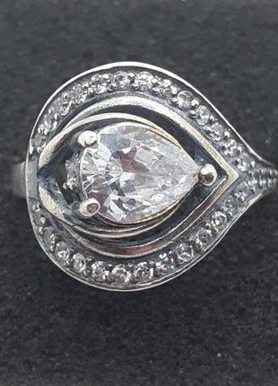 Кольцо серебро