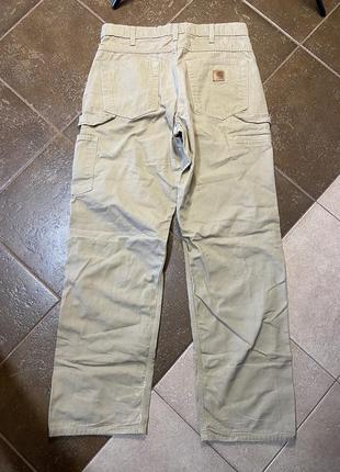 Вінтажні карго штани брюки worker carhartt loose fit 34x32 оригінал