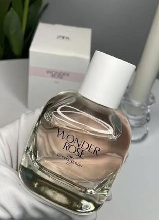 Zara wonder rose духи парфюм, оригинал