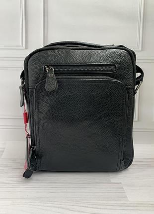 Чоловіча шкіряна сумка з ручкою