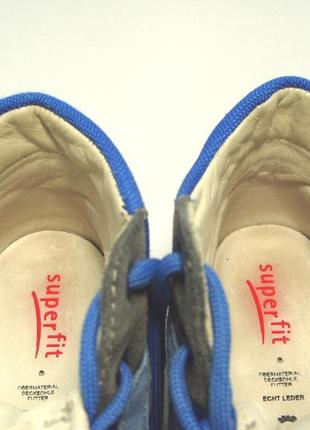 Дитячі замшеві черевики ботинки superfit р. 266 фото