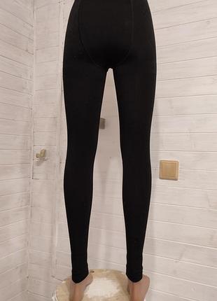 Теплые лосины на флисе  l-xl