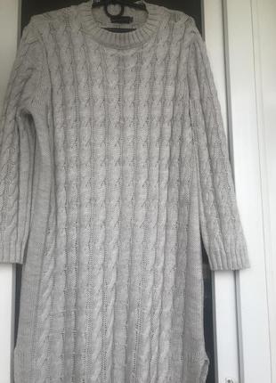 Платье косами