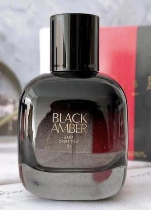 Zara black amber парфуми духи парфюм, оригінал іспанія