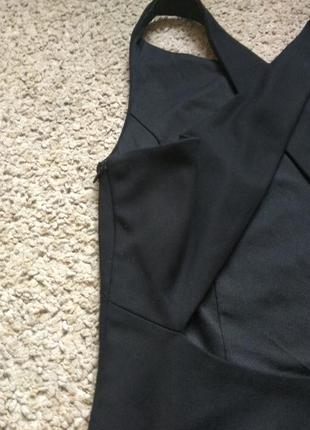 Черное платье zara с открытой спиной размер xs как новое4 фото