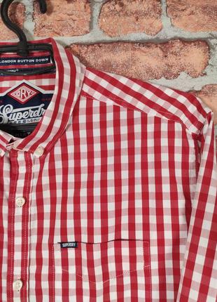Рубашка в клетку superdry 7