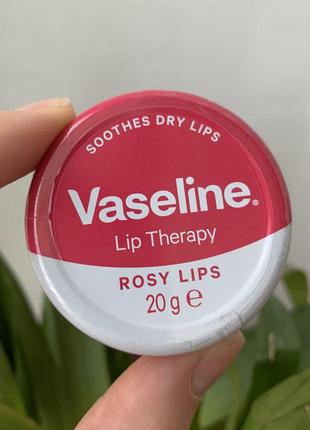 Бальзам для губ vaseline 20 грамм1 фото