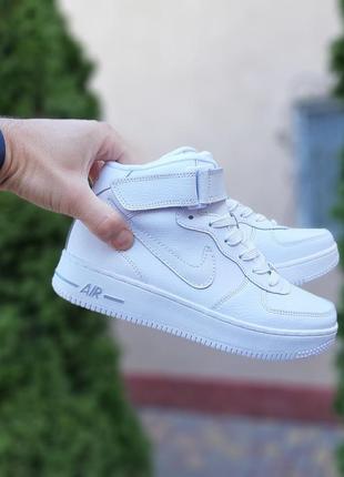 Женские термо кроссовки nike air force9 фото