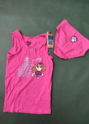 Набор майка и трусы скай  щенячий патруль  дисней