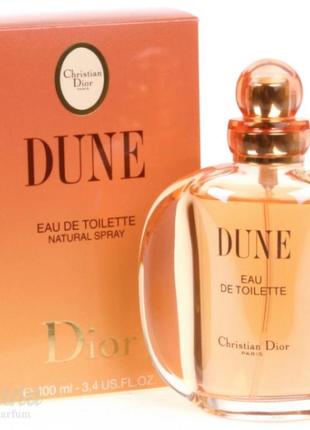 Женские духи christian dior dune туалетная вода 100 ml/мл оригинал