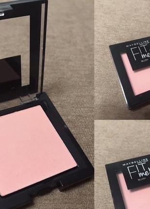 Рум’яна maybelline fit me blush відтінок 25 pink як nars