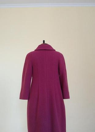 Жіноче довге пальто на підкладці3 фото