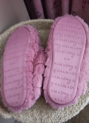 Теплые, комфортные домашние тапочки slippers by george6 фото
