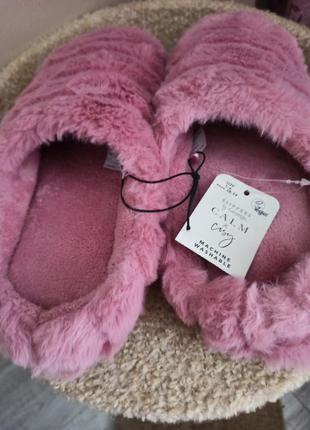 Теплые, комфортные домашние тапочки slippers by george7 фото