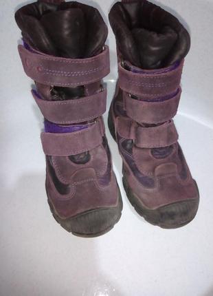 Ботинки сапоги кожа bartek