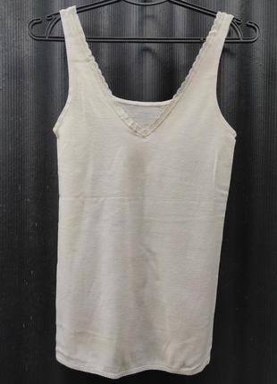 Шерстяная термо майка mey