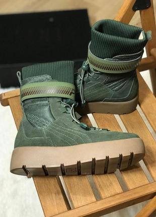 Круті жіночі черевики puma x fenty scuba! в наявності інші кольори!