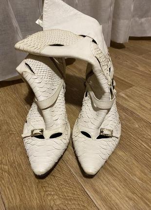 Кожаные сапоги италия