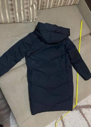 Куртка зимняя дутая черная мягкая3 фото