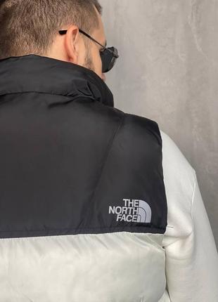 Жилетка мужская стеганая the north face tnf / жилет безрукавка стьобана чоловіча зе норт фейс тнф7 фото