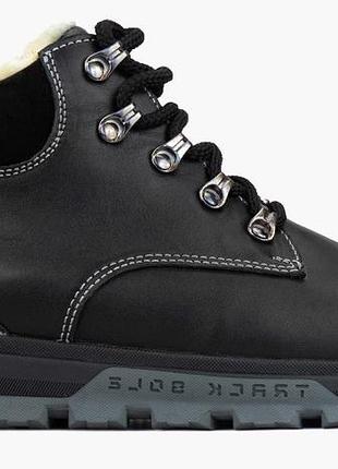 Черевики чоловічі зимові чорні натуральна шкіра україна vm villomi — розмір 45 (29,8 см)