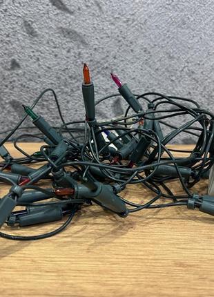 Новорічна гірлянда різнокольорова