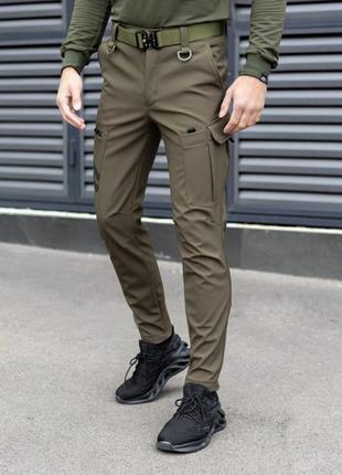 Тактичні військові штани чоловічі хакі3 фото