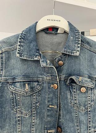 Джинсовая куртка h&m 3
