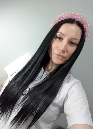 Обруч з намистин ручної роботи