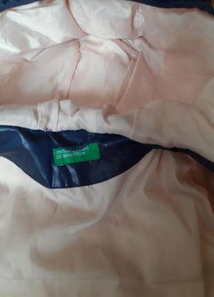 Пуховик benetton 4