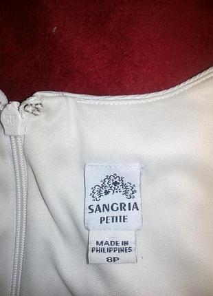 Платье sangria 3