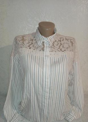 Базовая женская рубашка, рубашка в полоску, одяг, сорочка, блуза2 фото
