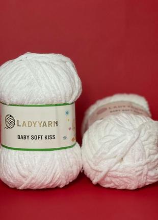 Пряжа lady yarn baby soft kiss