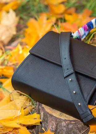 Дизайнерська сумка з італійської шкіри